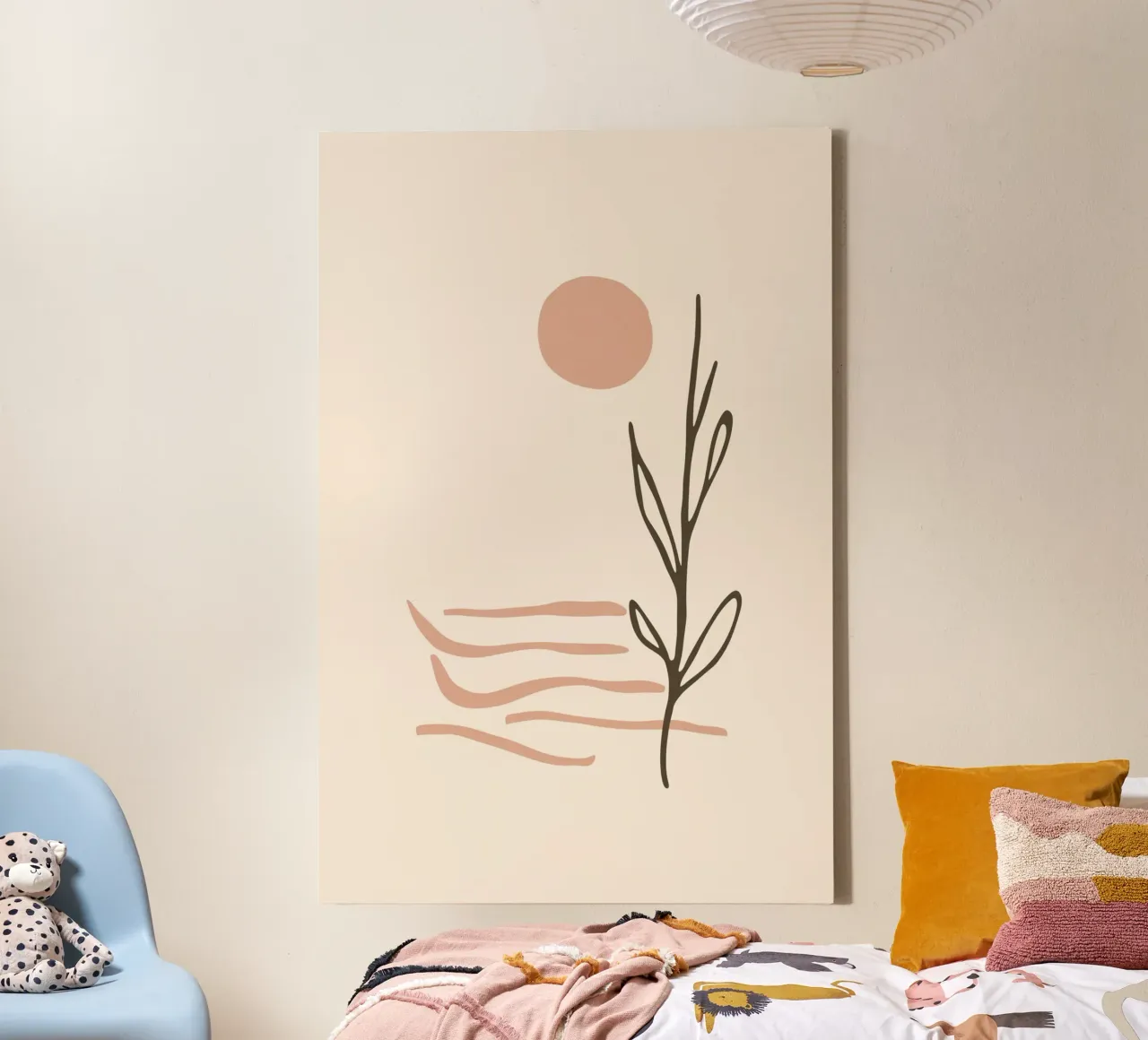 Simple Sun tela da treechild