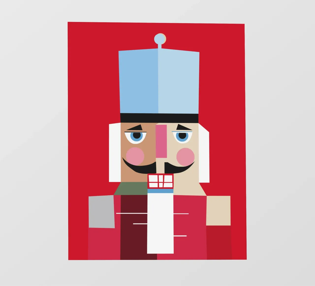 Nutcracker No. 3 - Der Gelassene telo in pvc da DARIA IVANOVNA