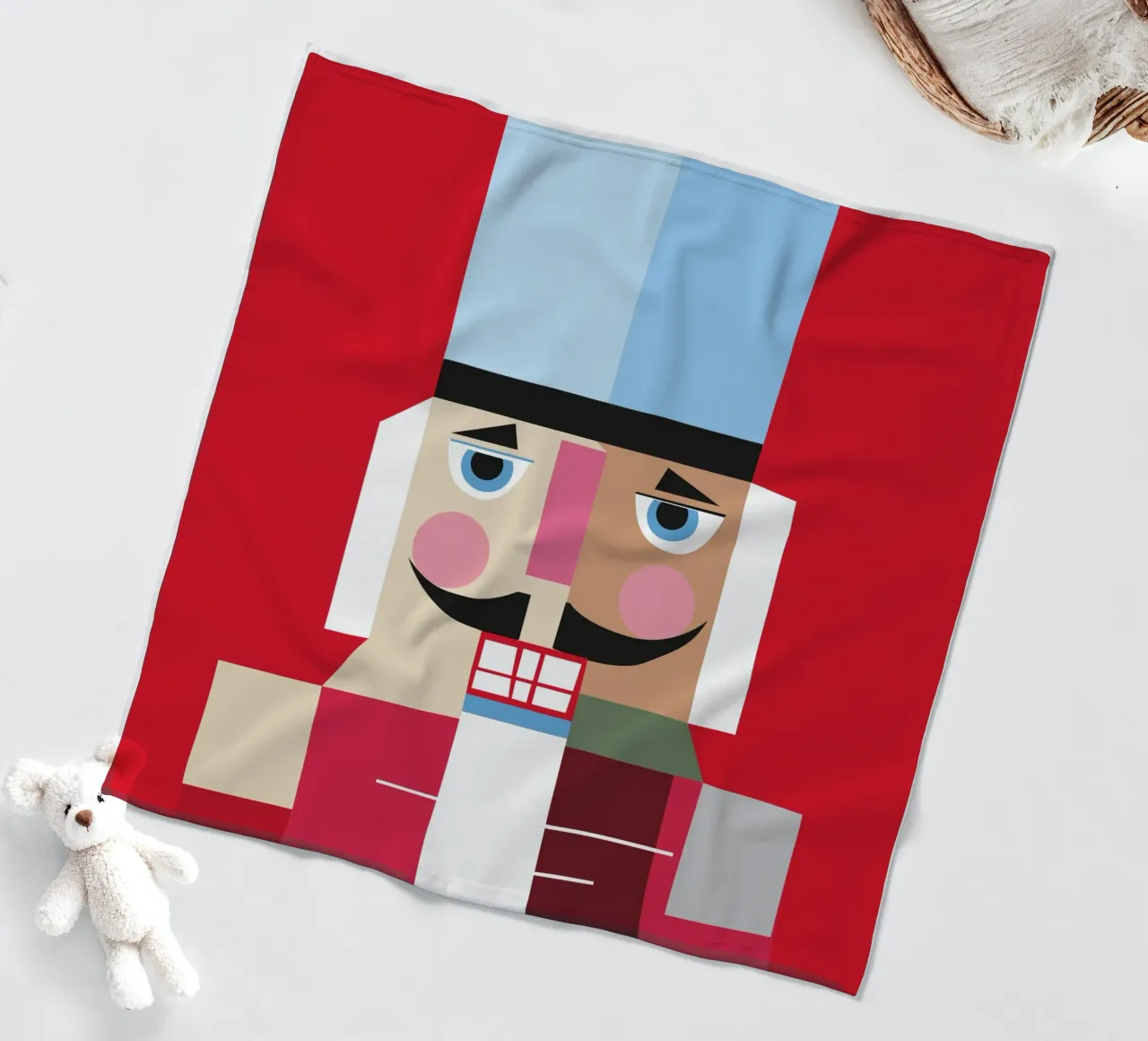 Nutcracker No. 3 - Der Gelassene coperta in pile da DARIA IVANOVNA