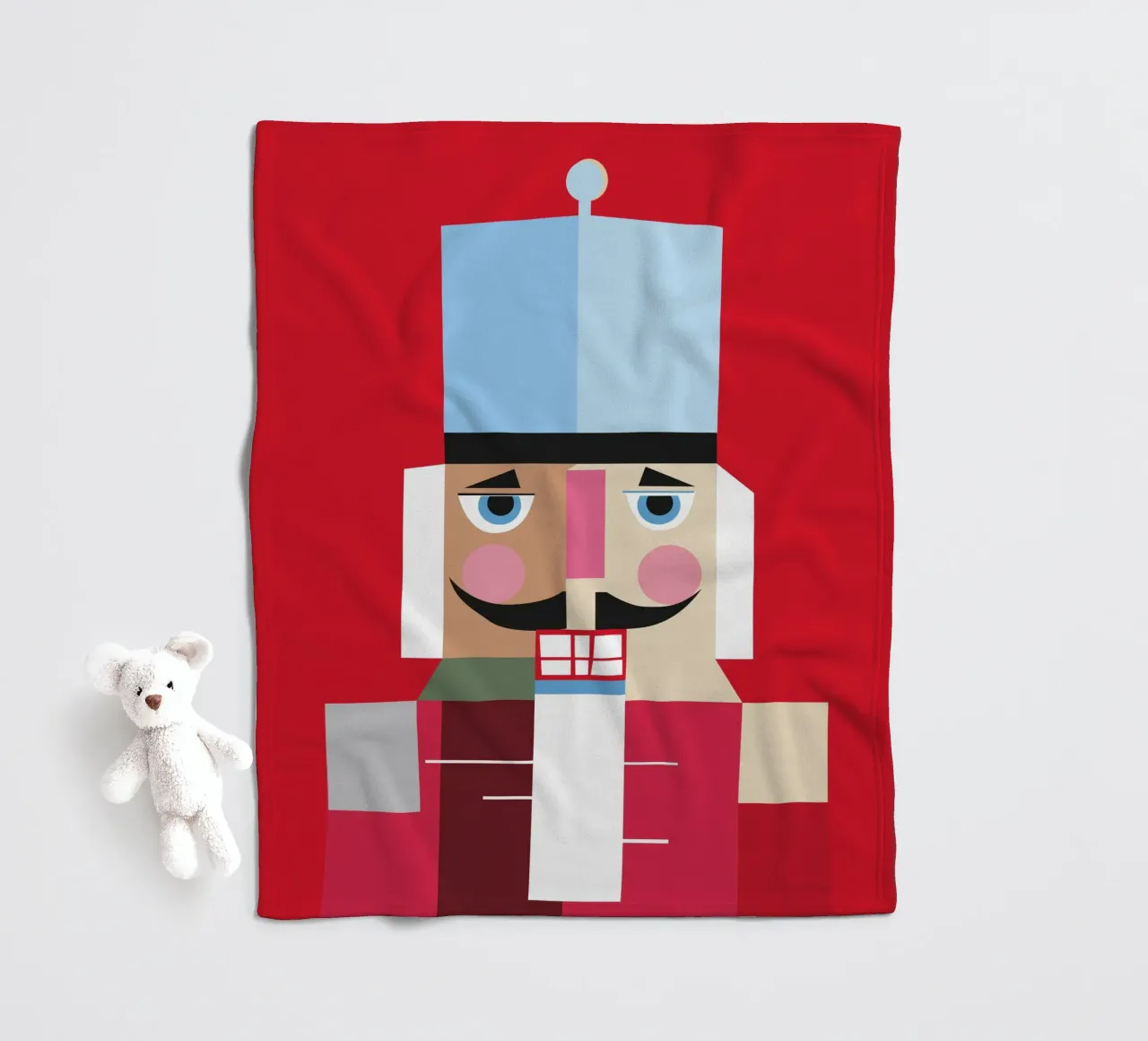 Nutcracker No. 3 - Der Gelassene coperta in pile da DARIA IVANOVNA