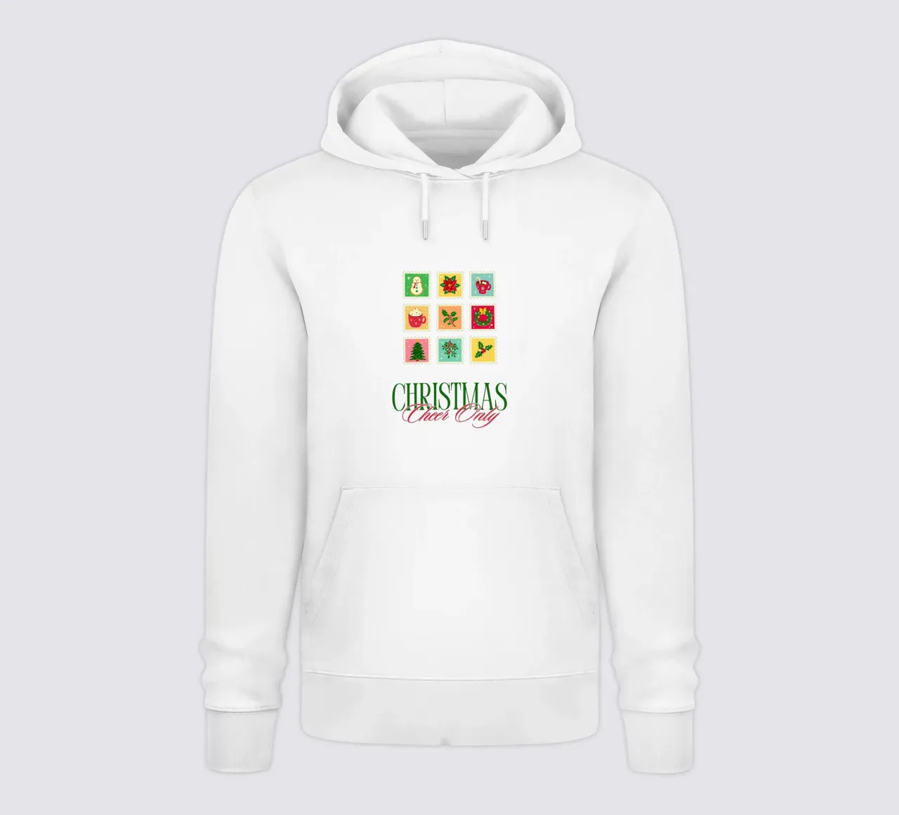 CHEER ONLY felpa con cappuccio da Christmas Gift Shop