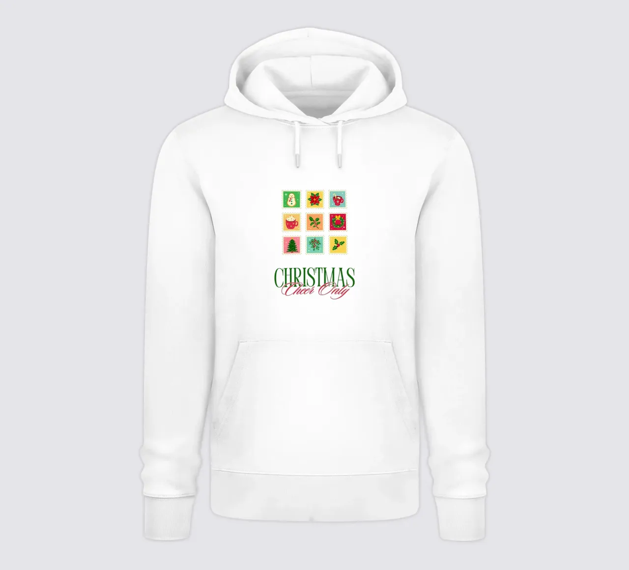 CHEER ONLY felpa con cappuccio da Christmas Gift Shop