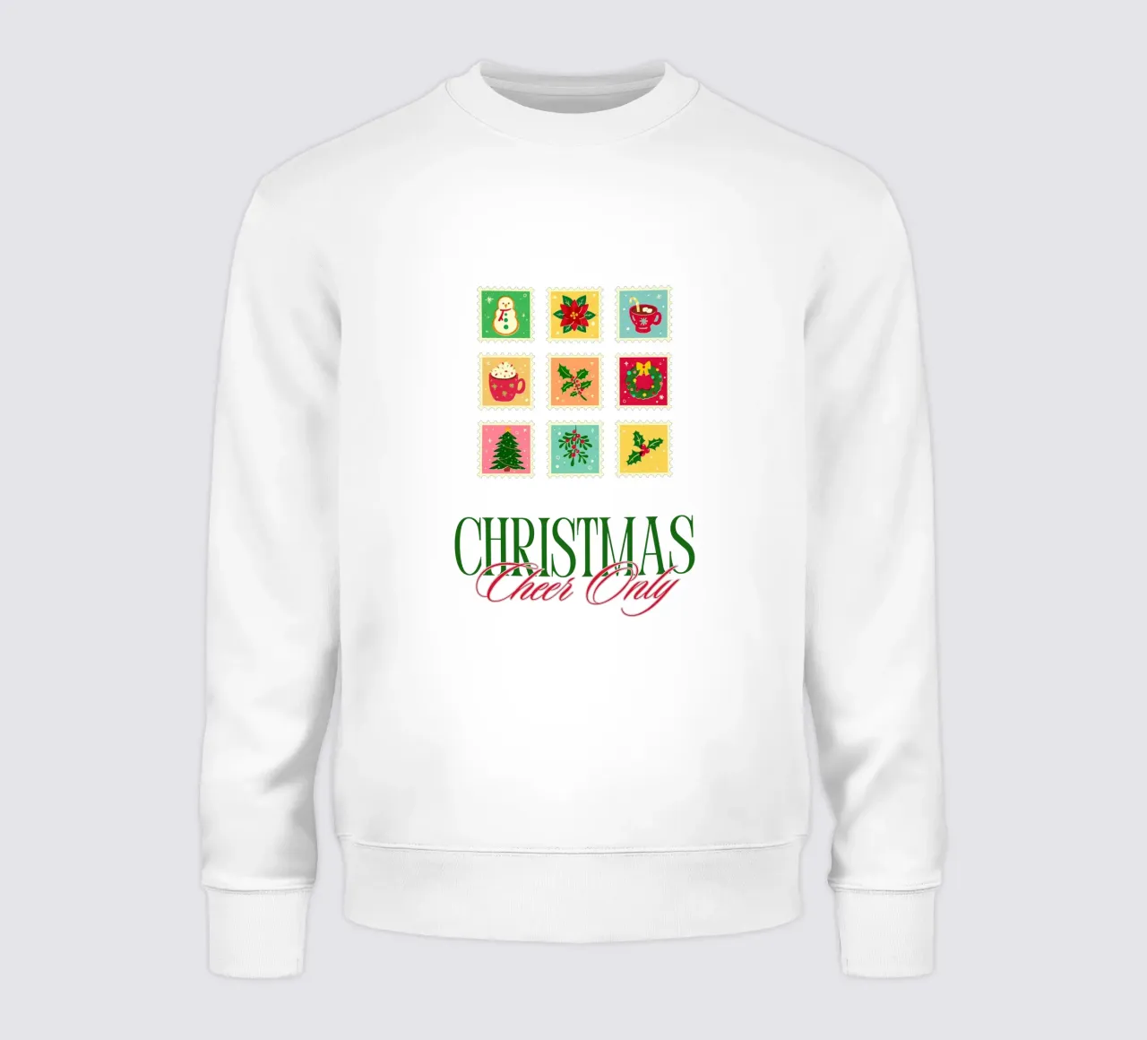 CHEER ONLY felpa da Christmas Gift Shop