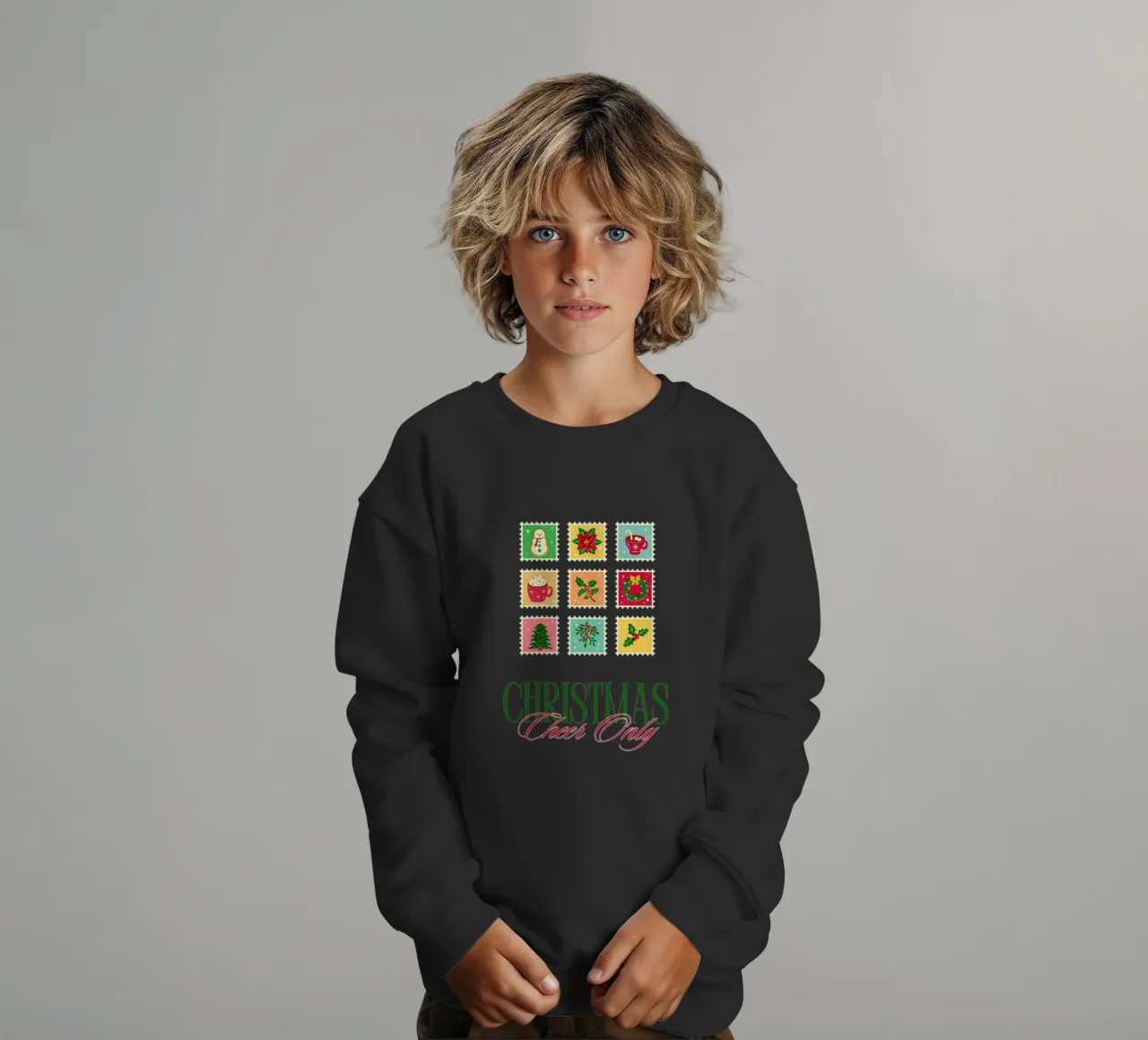 CHEER ONLY felpa bambino da Christmas Gift Shop