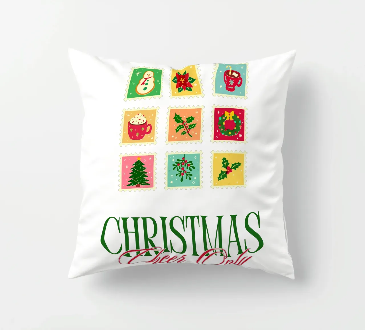 CHEER ONLY cuscino da Christmas Gift Shop