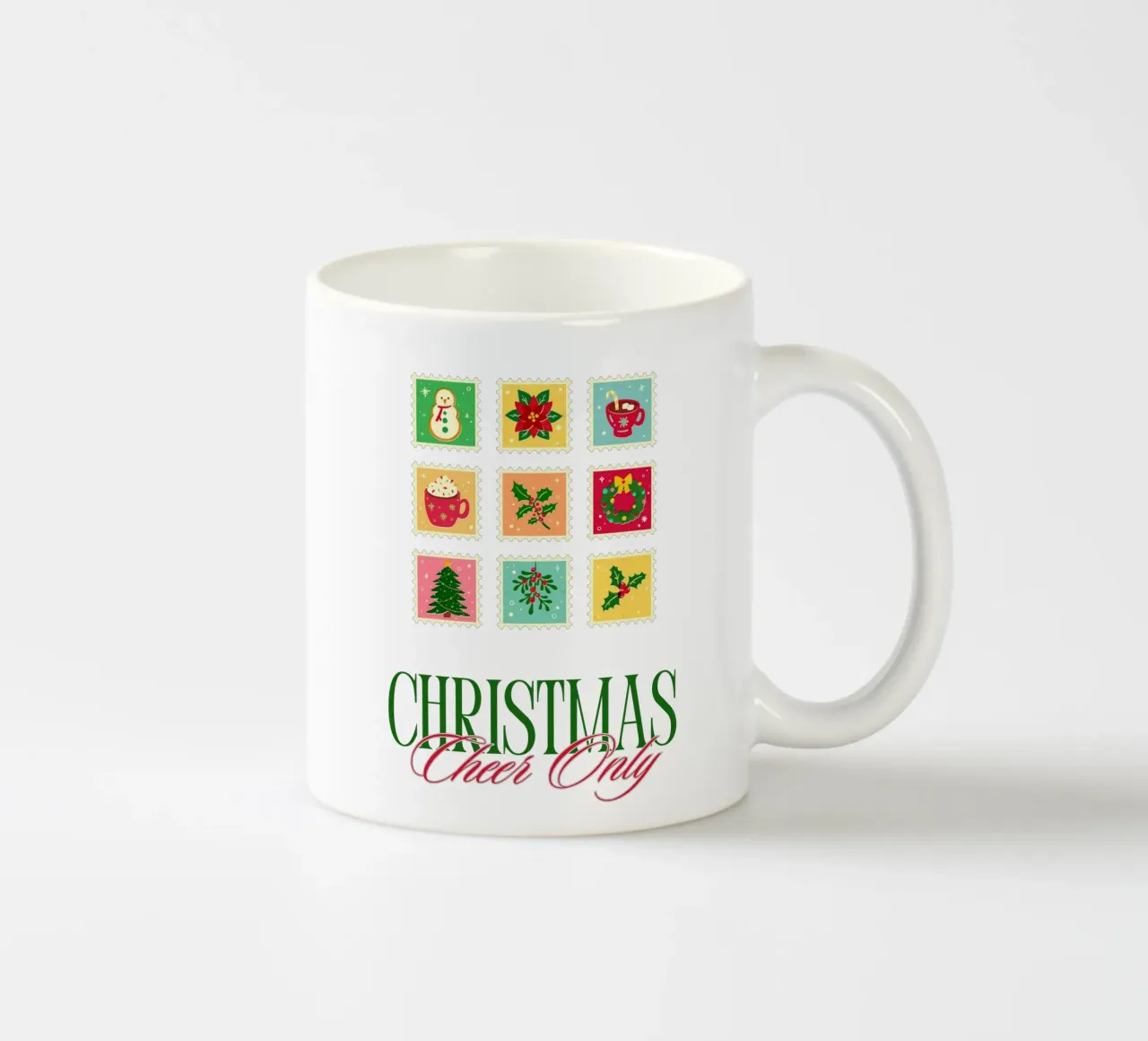 CHEER ONLY tazza in ceramica da Christmas Gift Shop