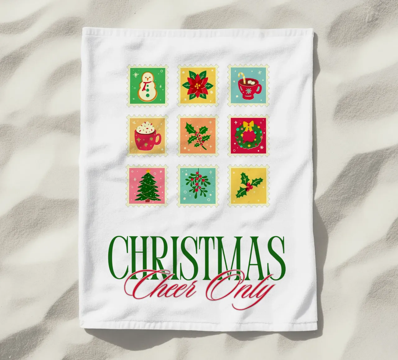 CHEER ONLY telo mare da Christmas Gift Shop