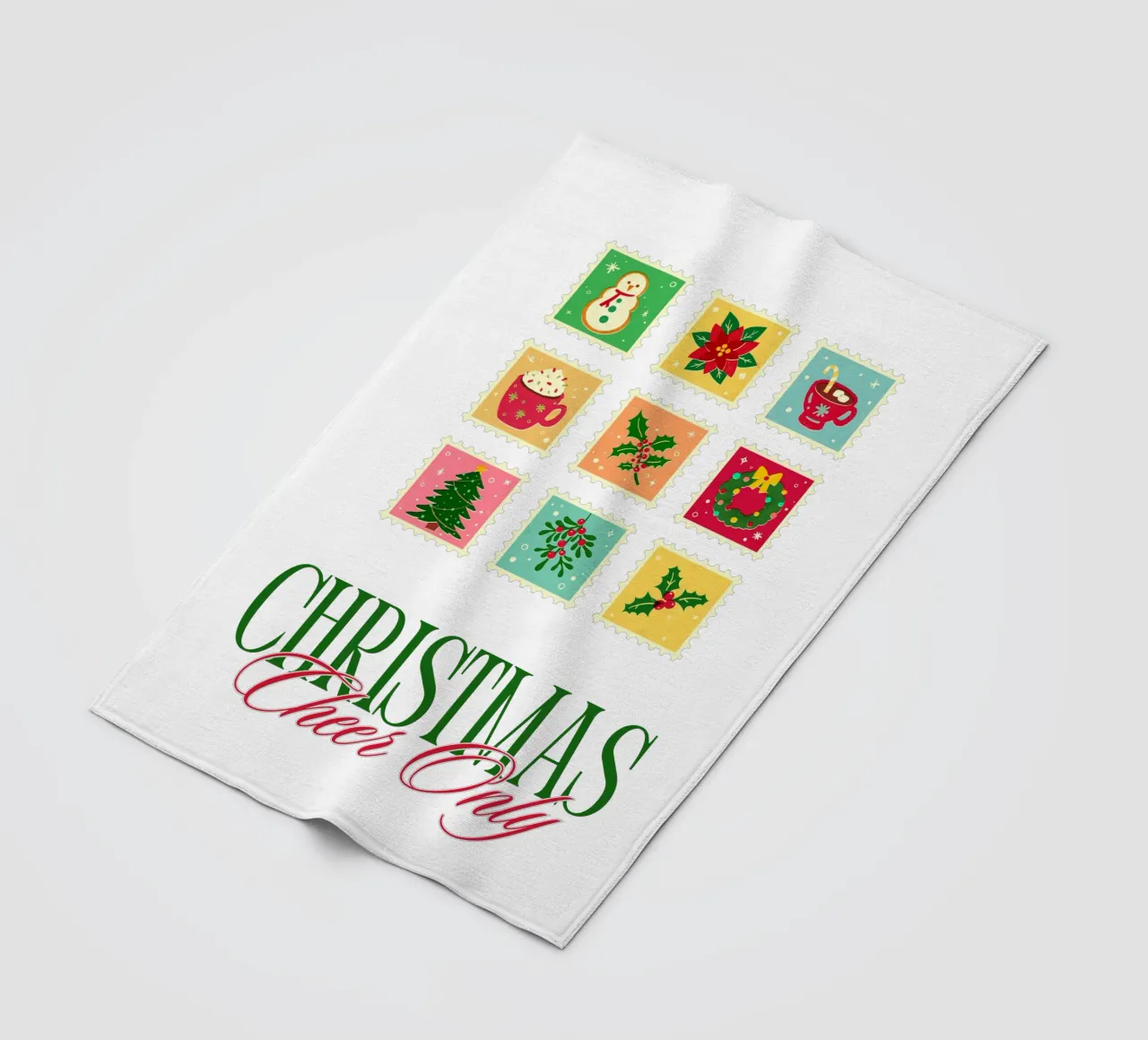 CHEER ONLY coperta in pile da Christmas Gift Shop