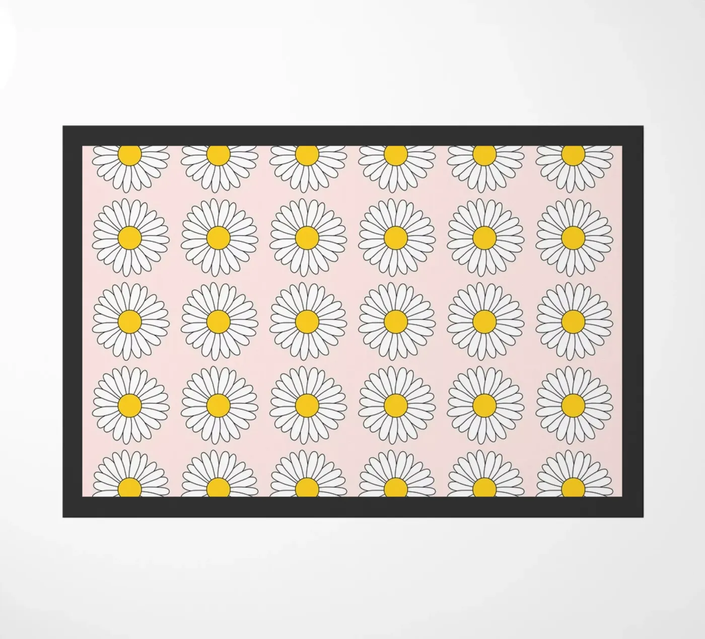 daisy doormat by lookingforsunrays