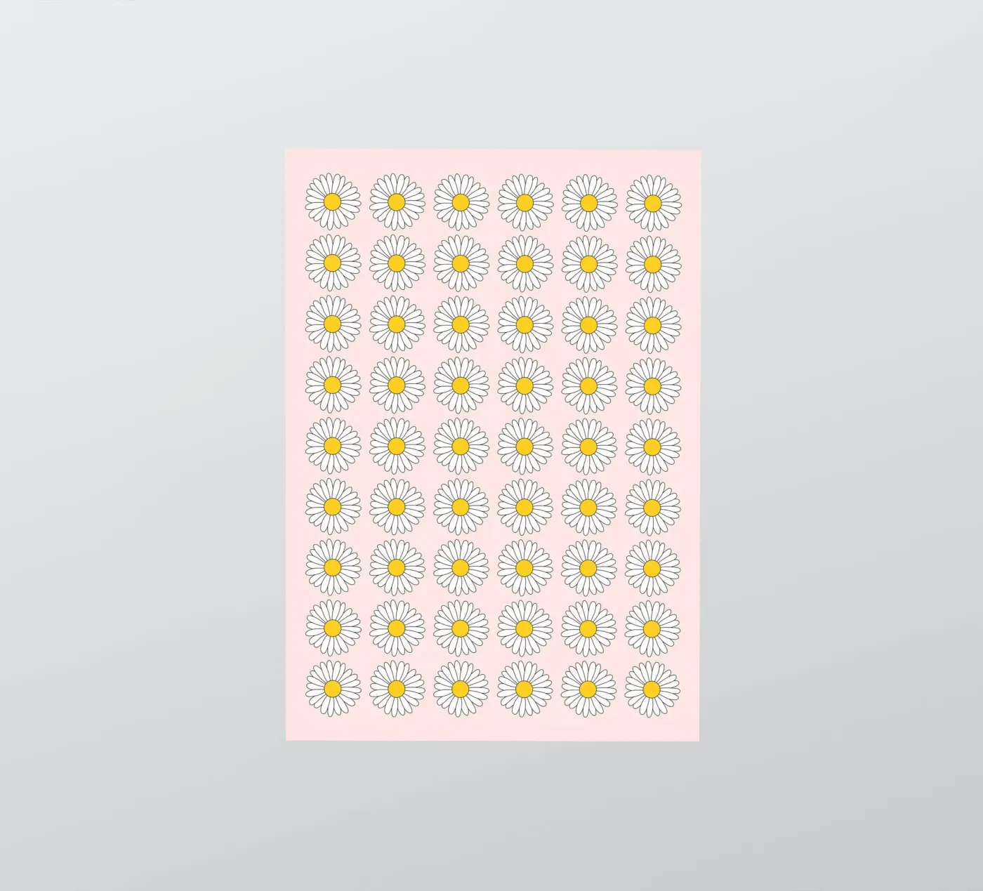 daisy sticker van lookingforsunrays