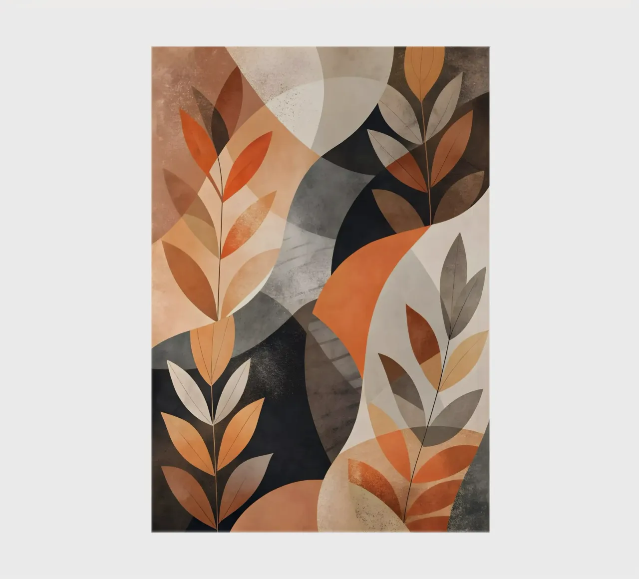 Abstrait automnal carnet de notes de Artistic-shop