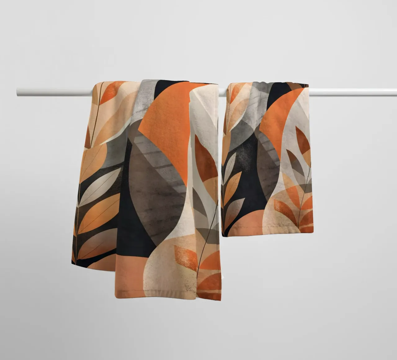 Abstrait automnal serviette de bain de Artistic-shop