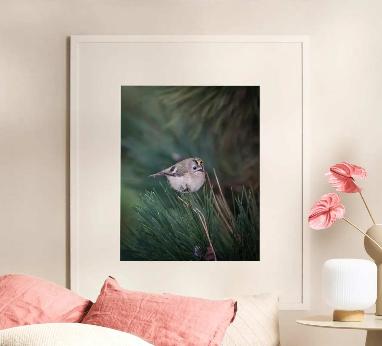 Goldcrest poster da Tom's Wildlife