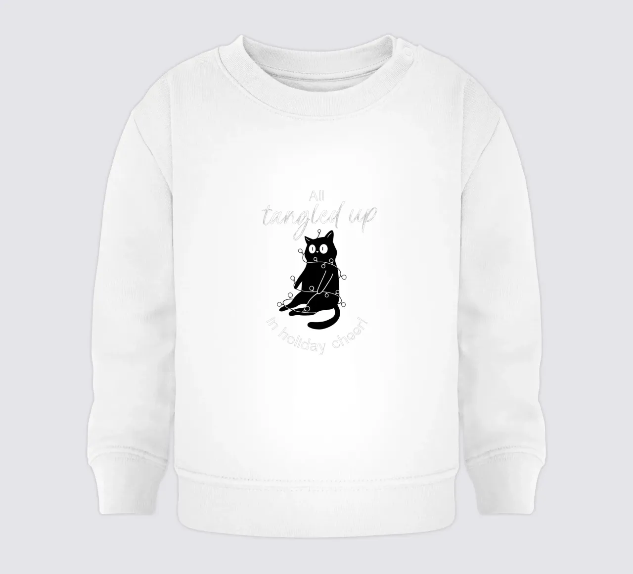 ALL TANGLED UP felpa neonato da Christmas Gift Shop