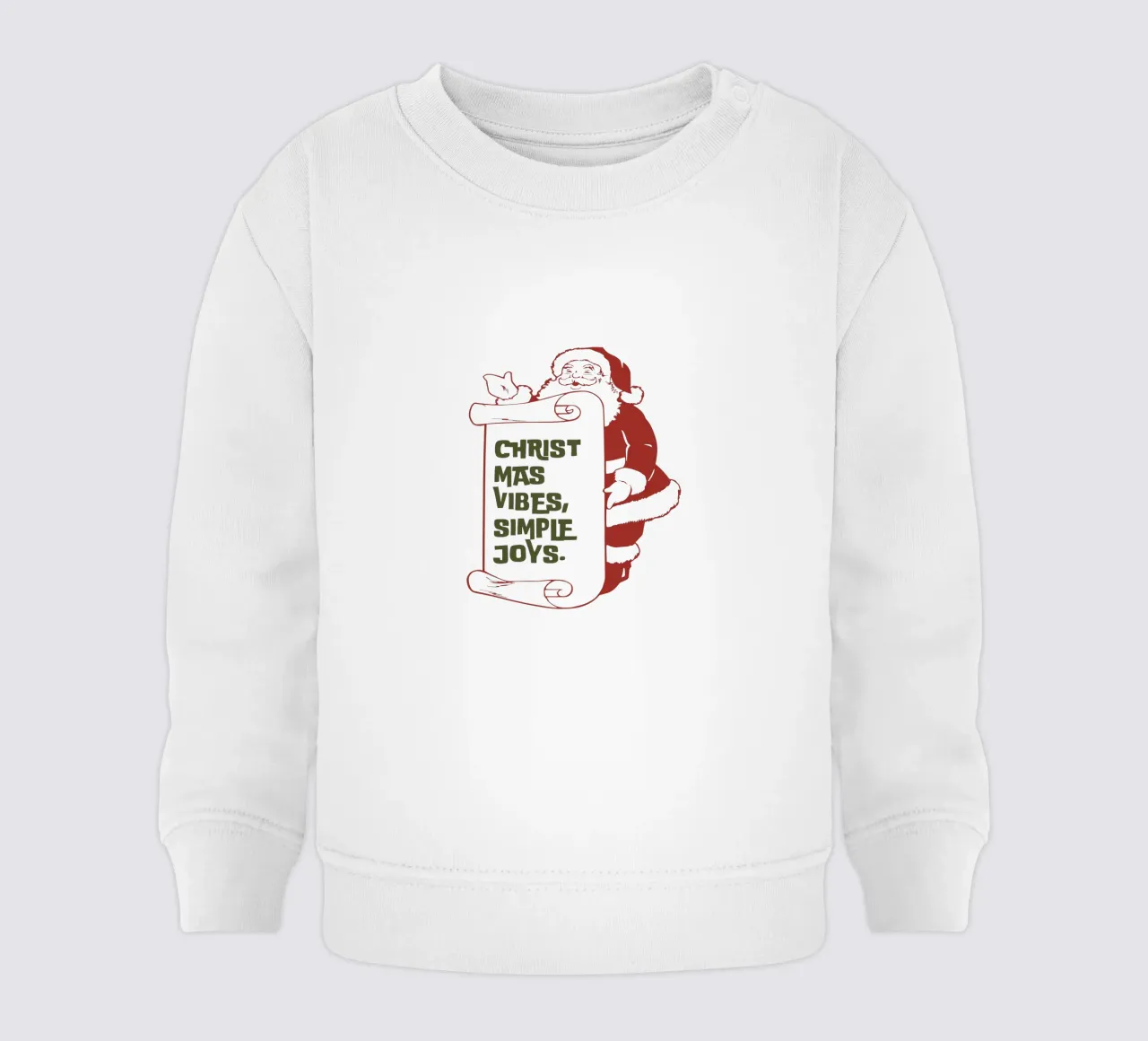 CHRISTMAS VIBES felpa neonato da Christmas Gift Shop