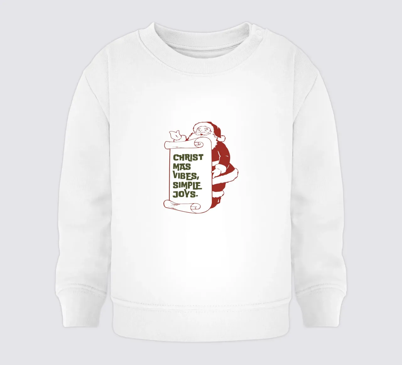 CHRISTMAS VIBES felpa neonato da Christmas Gift Shop