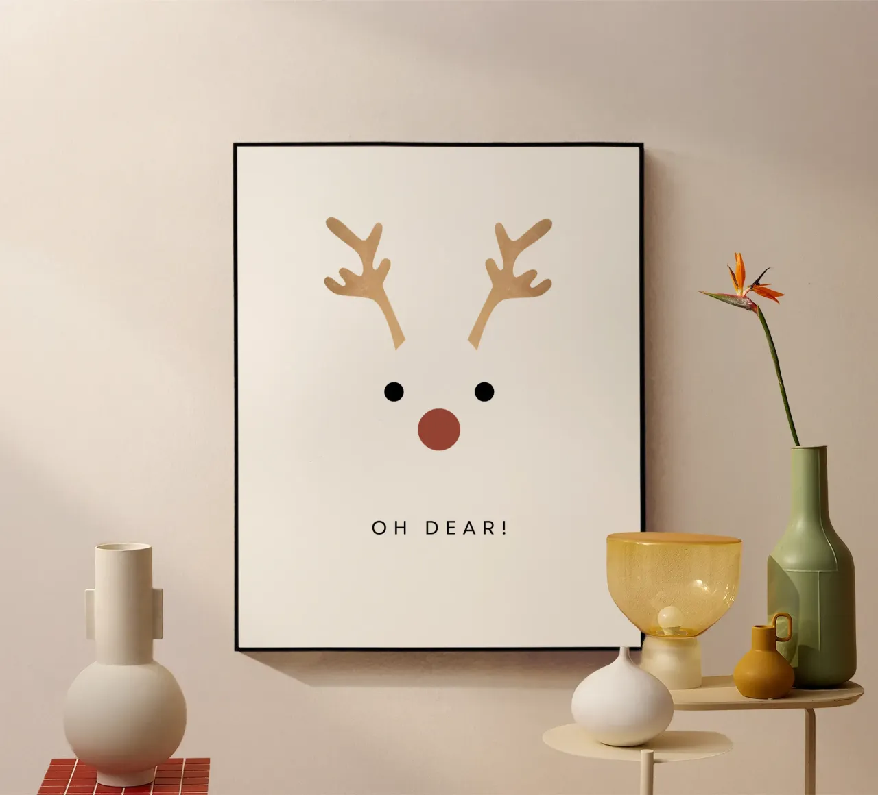 OH DEAR plexiglass da Christmas Gift Shop