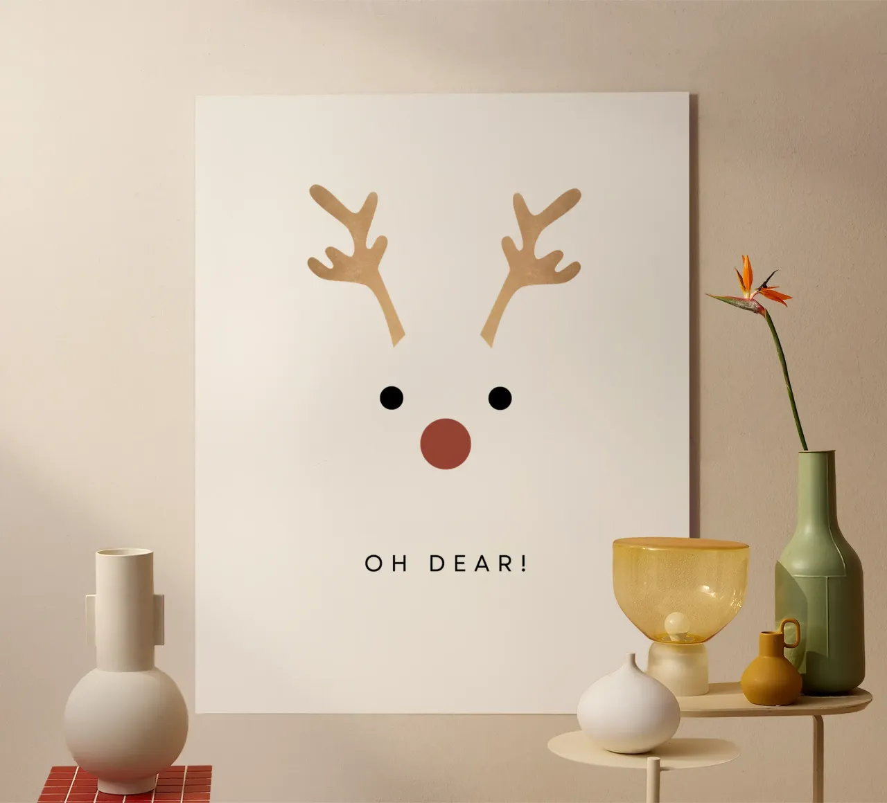 OH DEAR plexiglass da Christmas Gift Shop