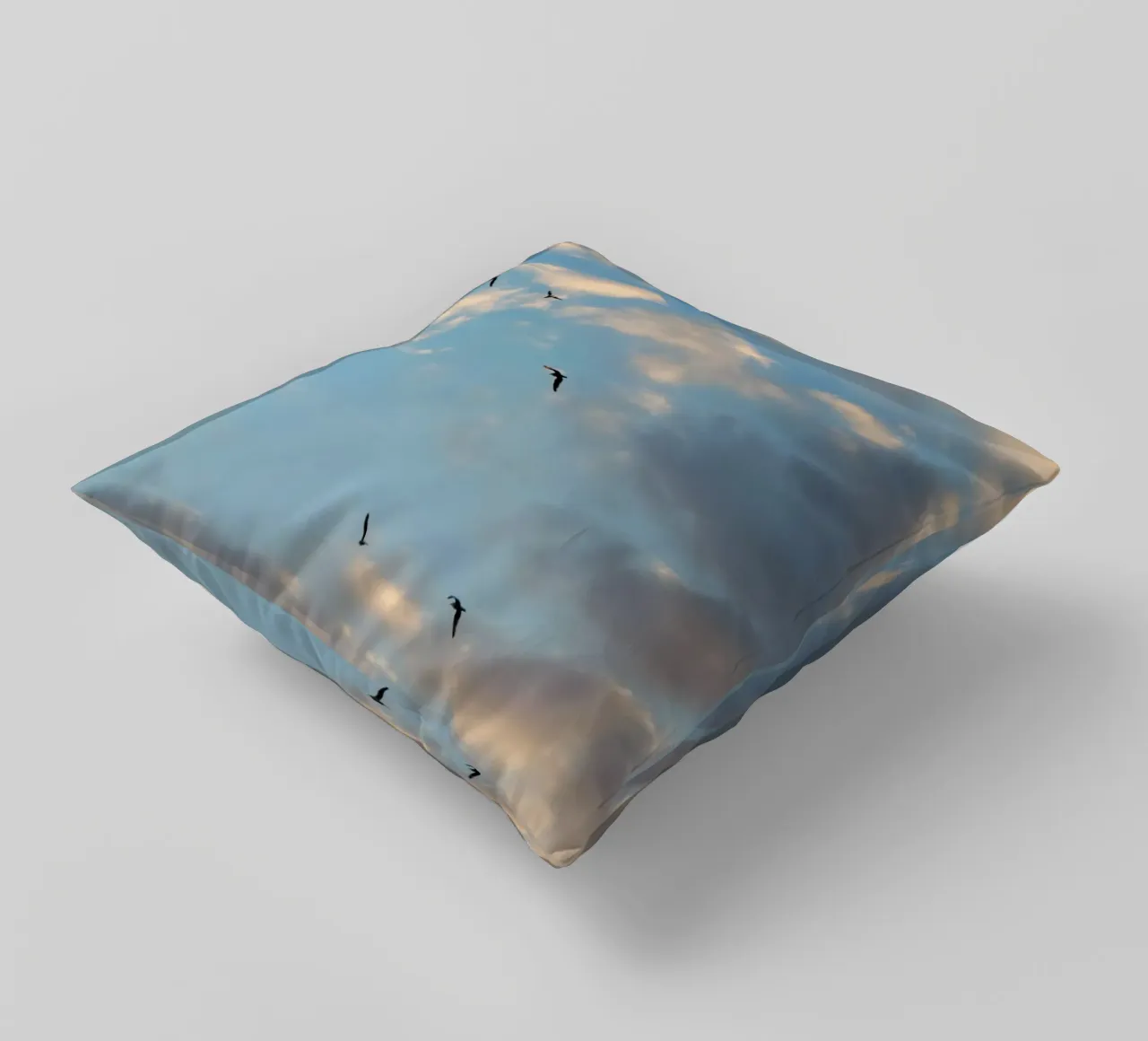 Birds in the Clouds cuscino da Studio Esther Zobel