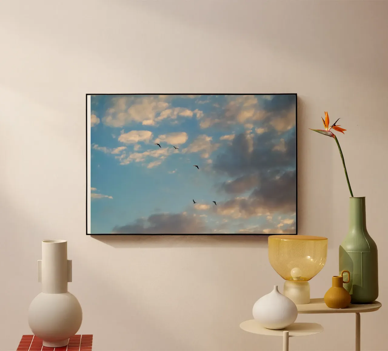 Birds in the Clouds plexiglass da Studio Esther Zobel