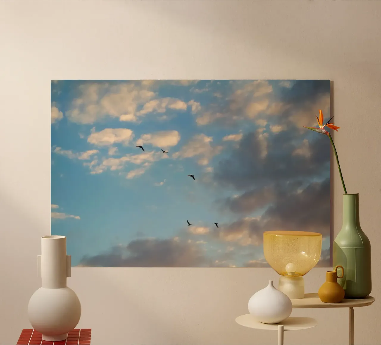 Birds in the Clouds plexiglass da Studio Esther Zobel