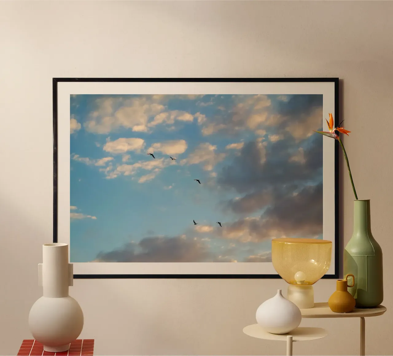 Birds in the Clouds carta hahnemühle da Studio Esther Zobel