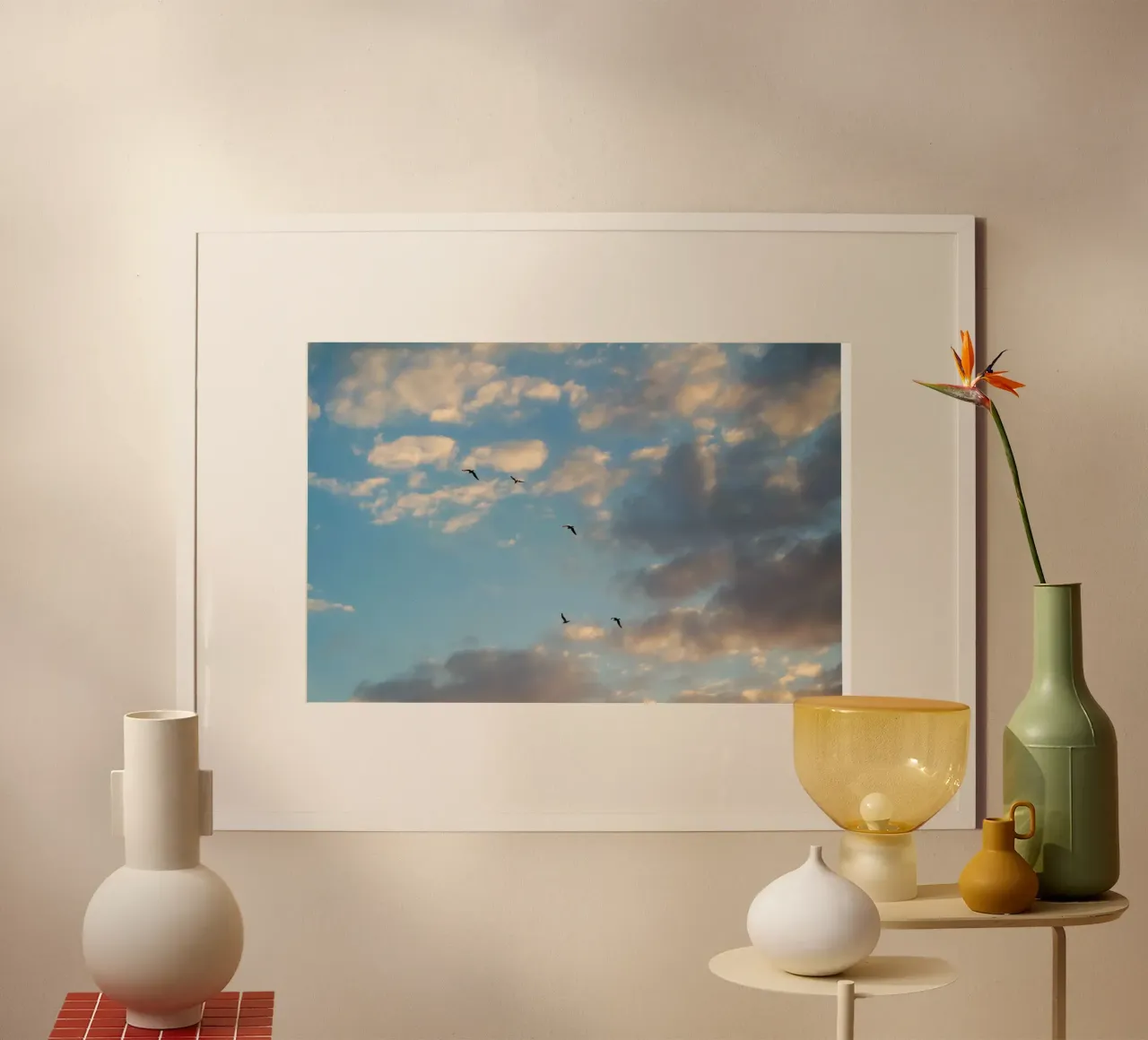 Birds in the Clouds carta hahnemühle da Studio Esther Zobel