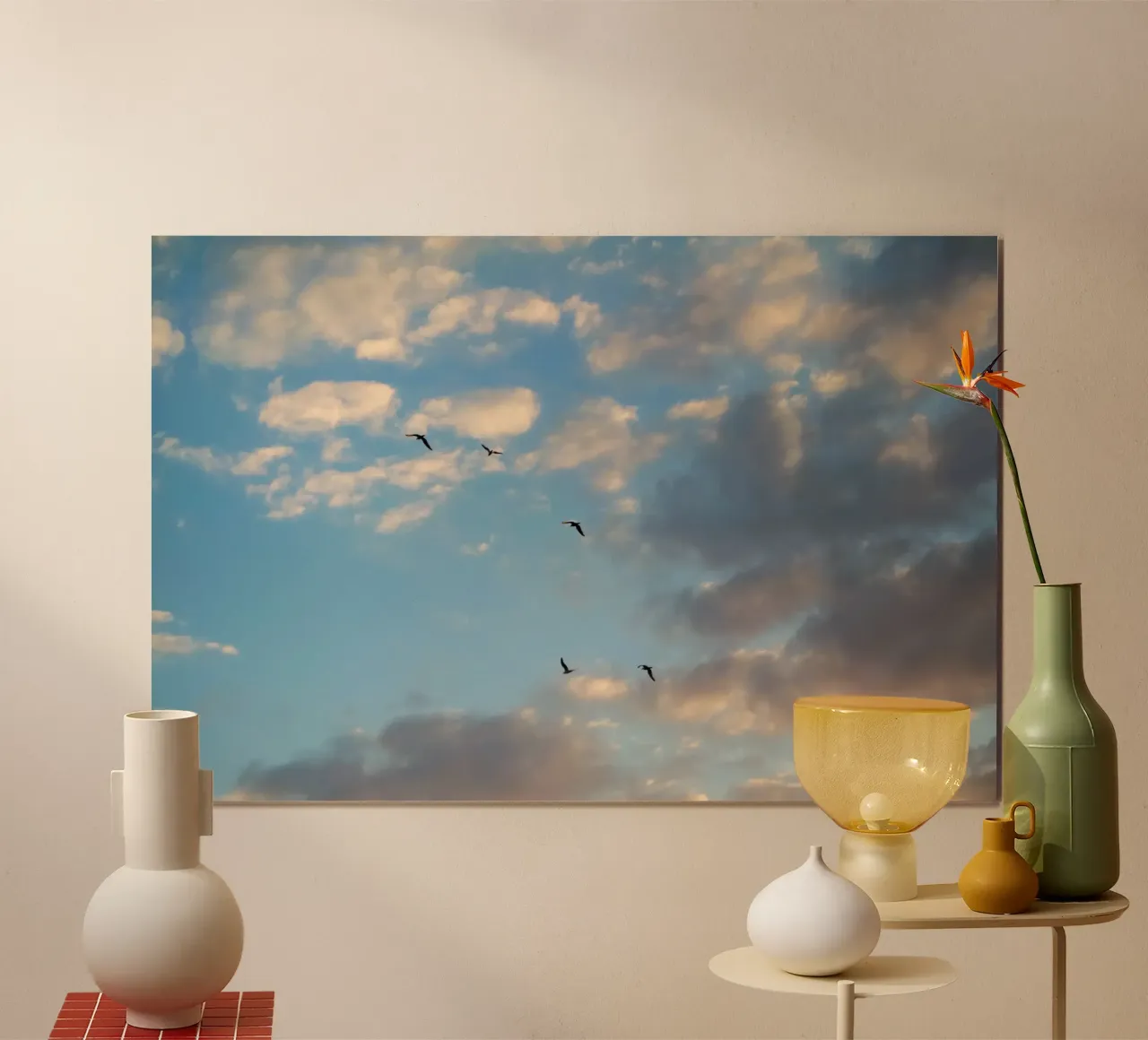 Birds in the Clouds carta hahnemühle da Studio Esther Zobel