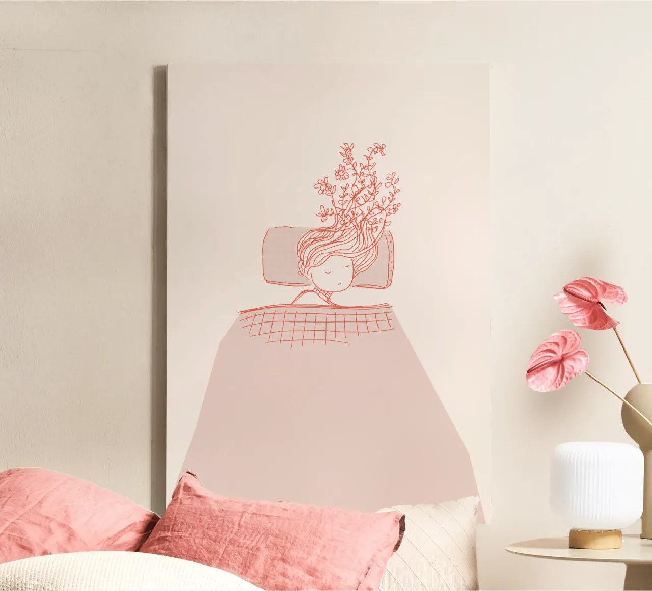 Time to rest canvas by studio stine