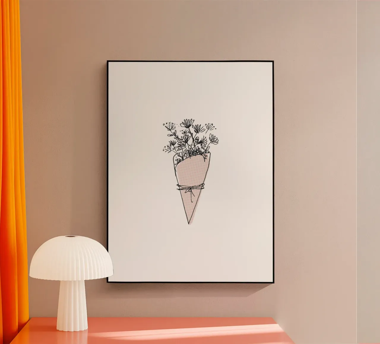 Fiori per voi plexiglass da studio stine