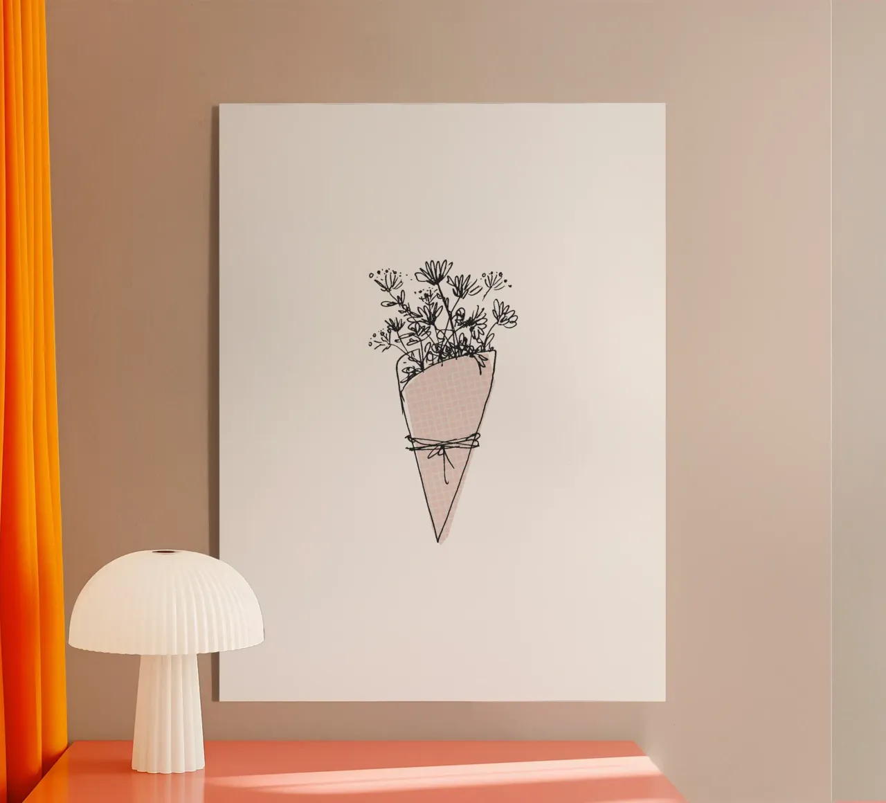 Fiori per voi plexiglass da studio stine