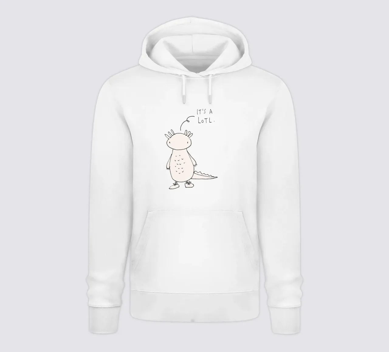 It's a lotl felpa con cappuccio da studio stine