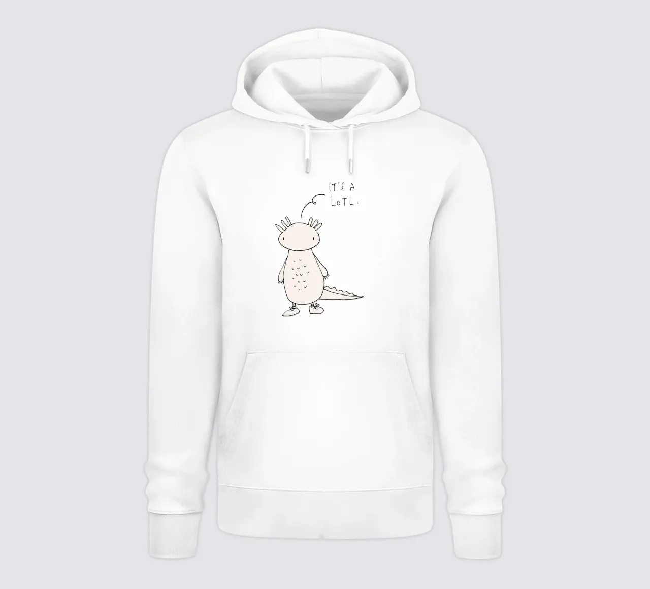 It's a lotl felpa con cappuccio da studio stine