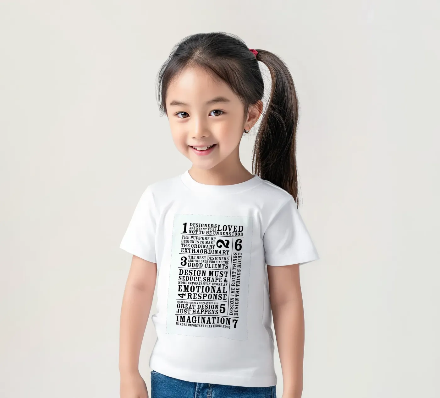 7 Rules t-shirt bambini da Mr Cup