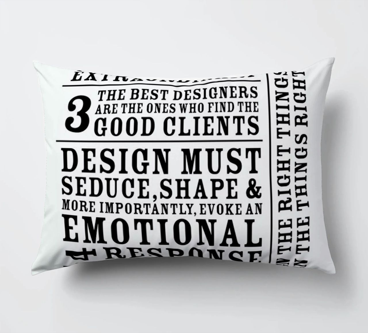 7 Rules cuscino da Mr Cup