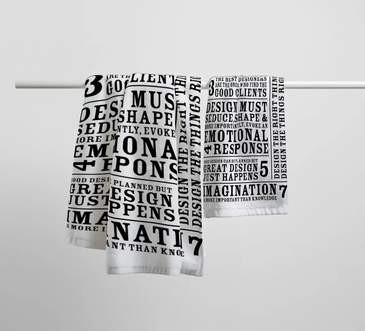 7 Rules badhanddoek van Mr Cup