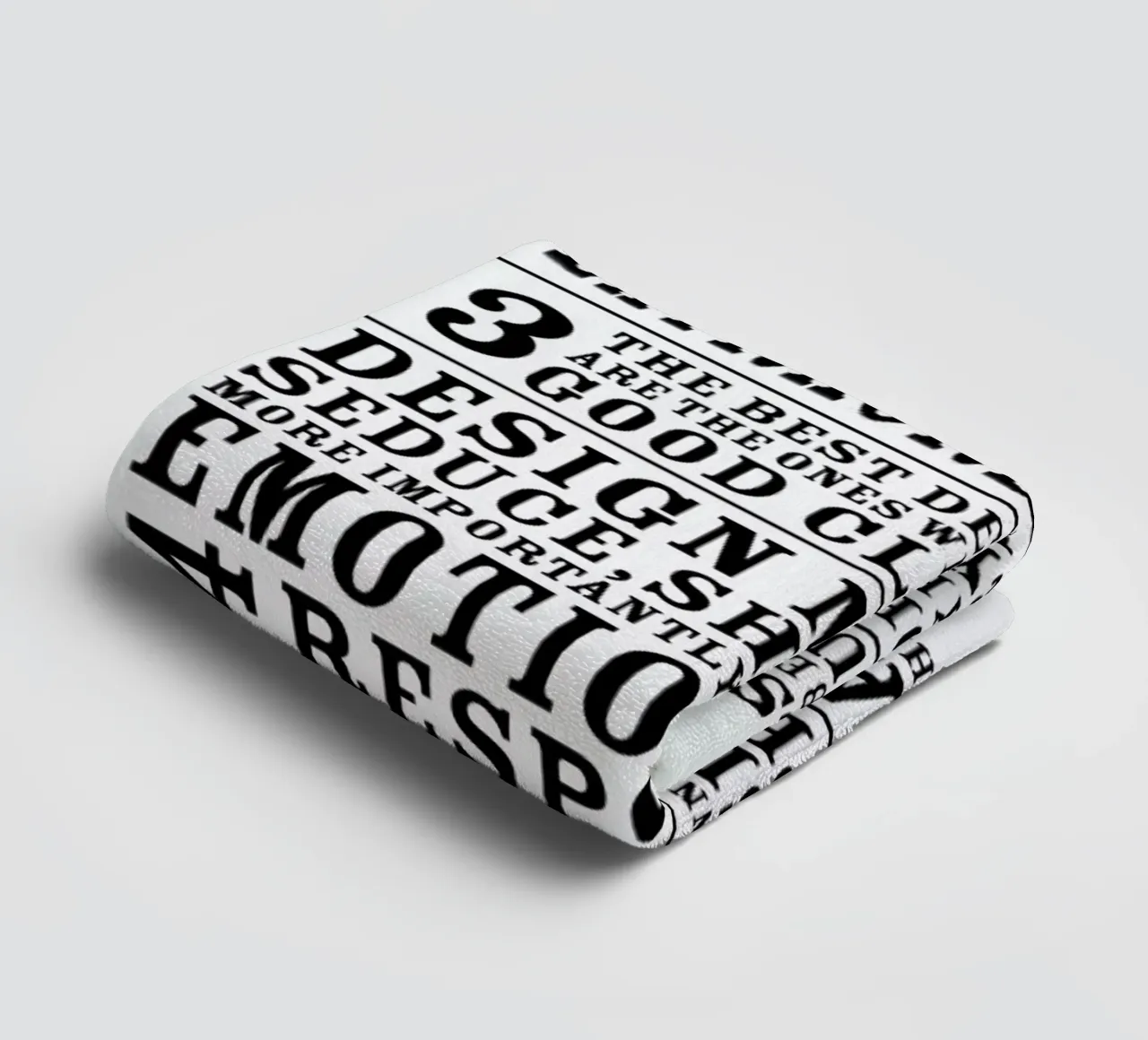 7 Rules badhanddoek van Mr Cup