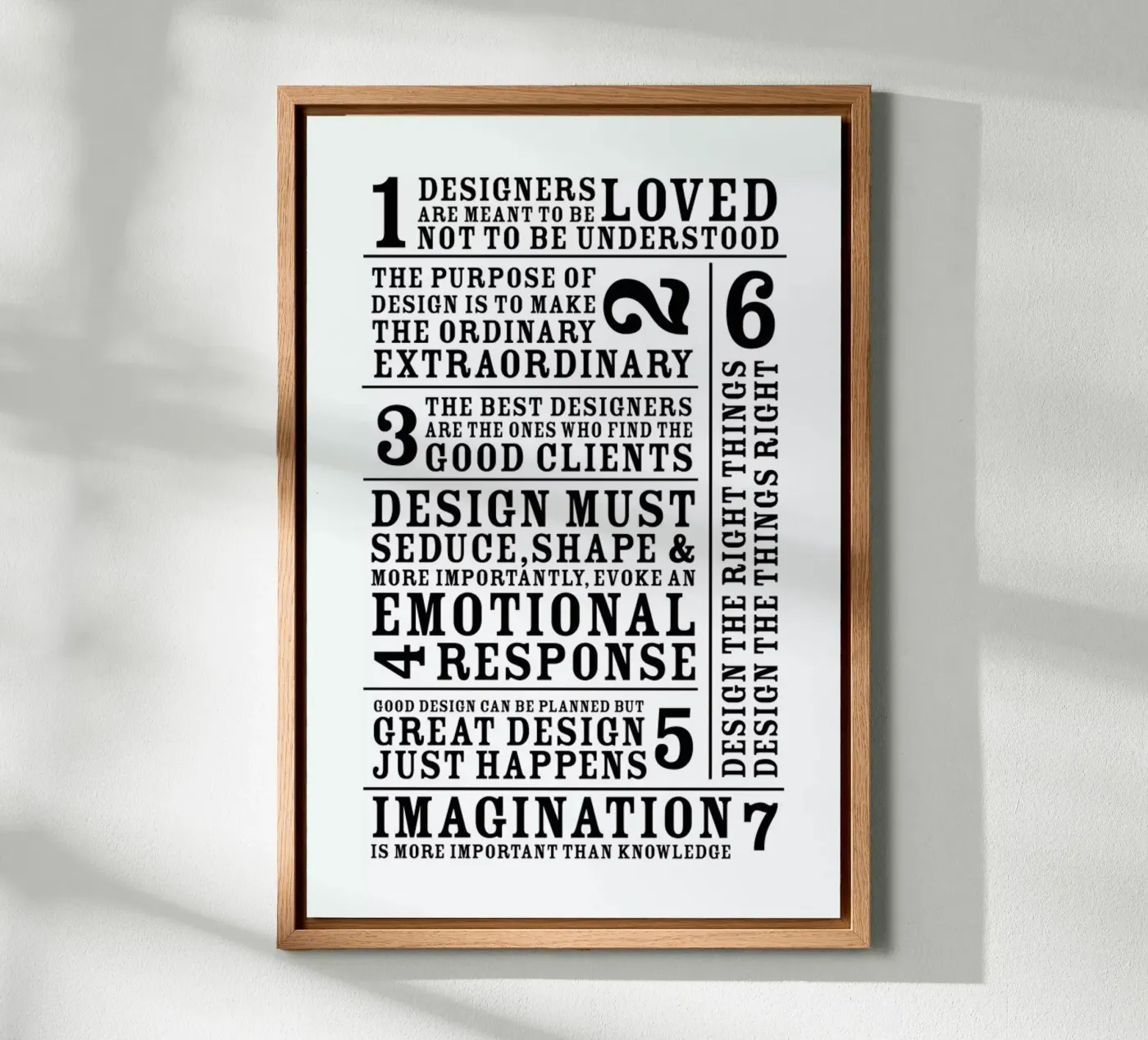 7 Rules forex plate by Mr Cup