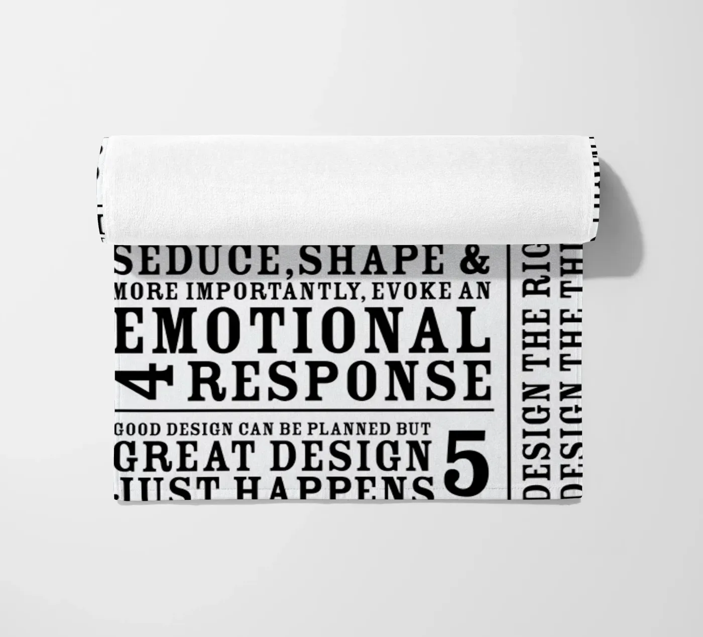 7 Rules strandhanddoek van Mr Cup