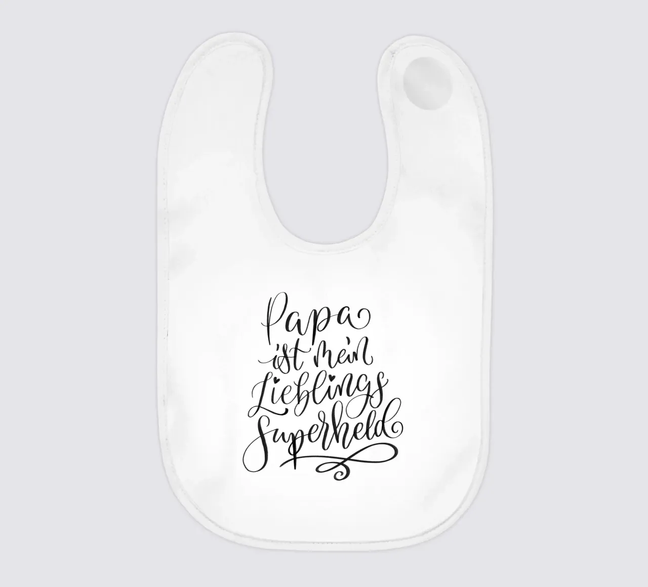 Papà è il mio supereroe preferito. bavaglino da CalliLetters