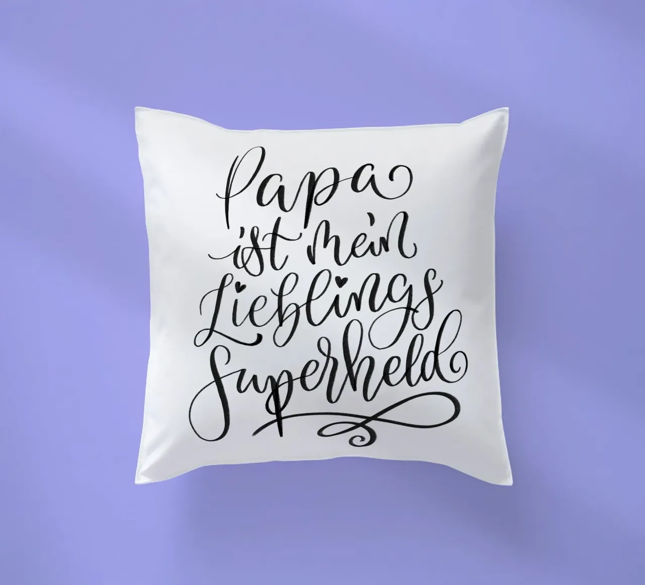 Papà è il mio supereroe preferito. cuscino da CalliLetters
