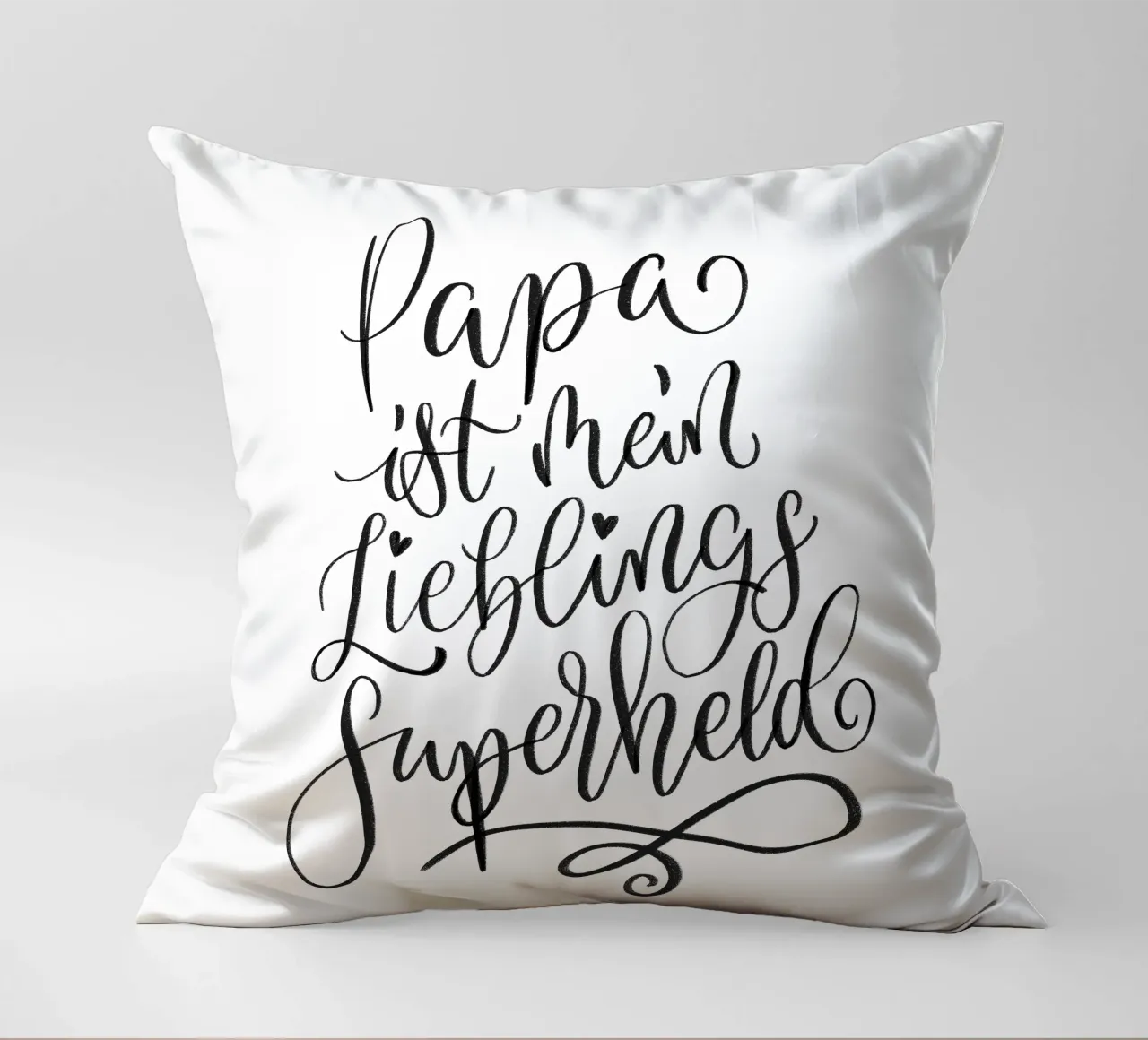 Papà è il mio supereroe preferito. cuscino da CalliLetters