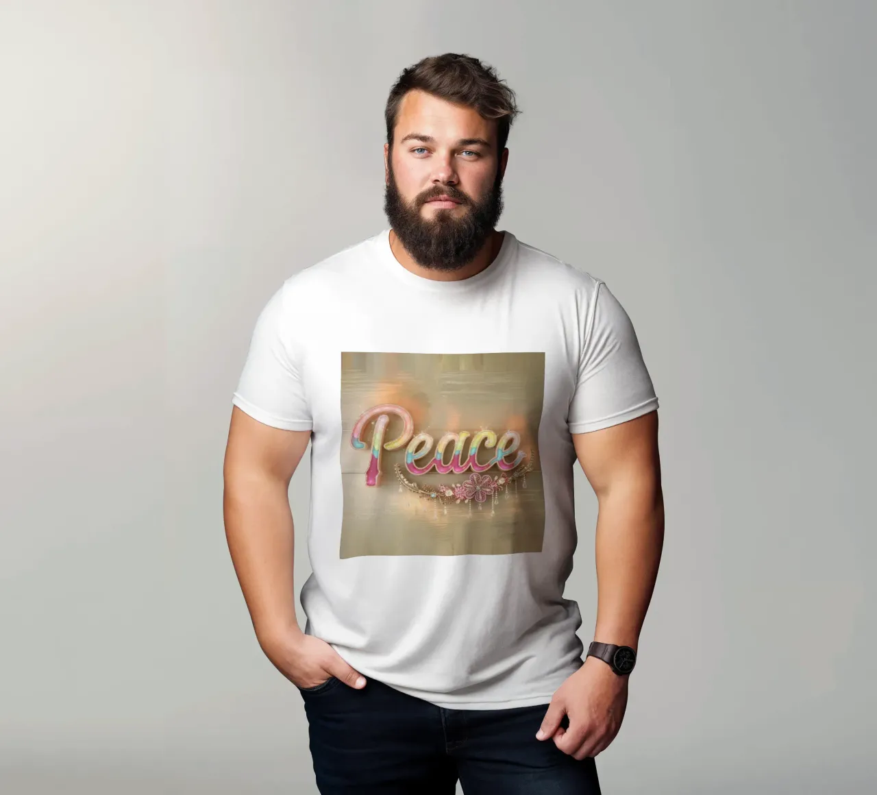 Pace e amore t-shirt da dinem