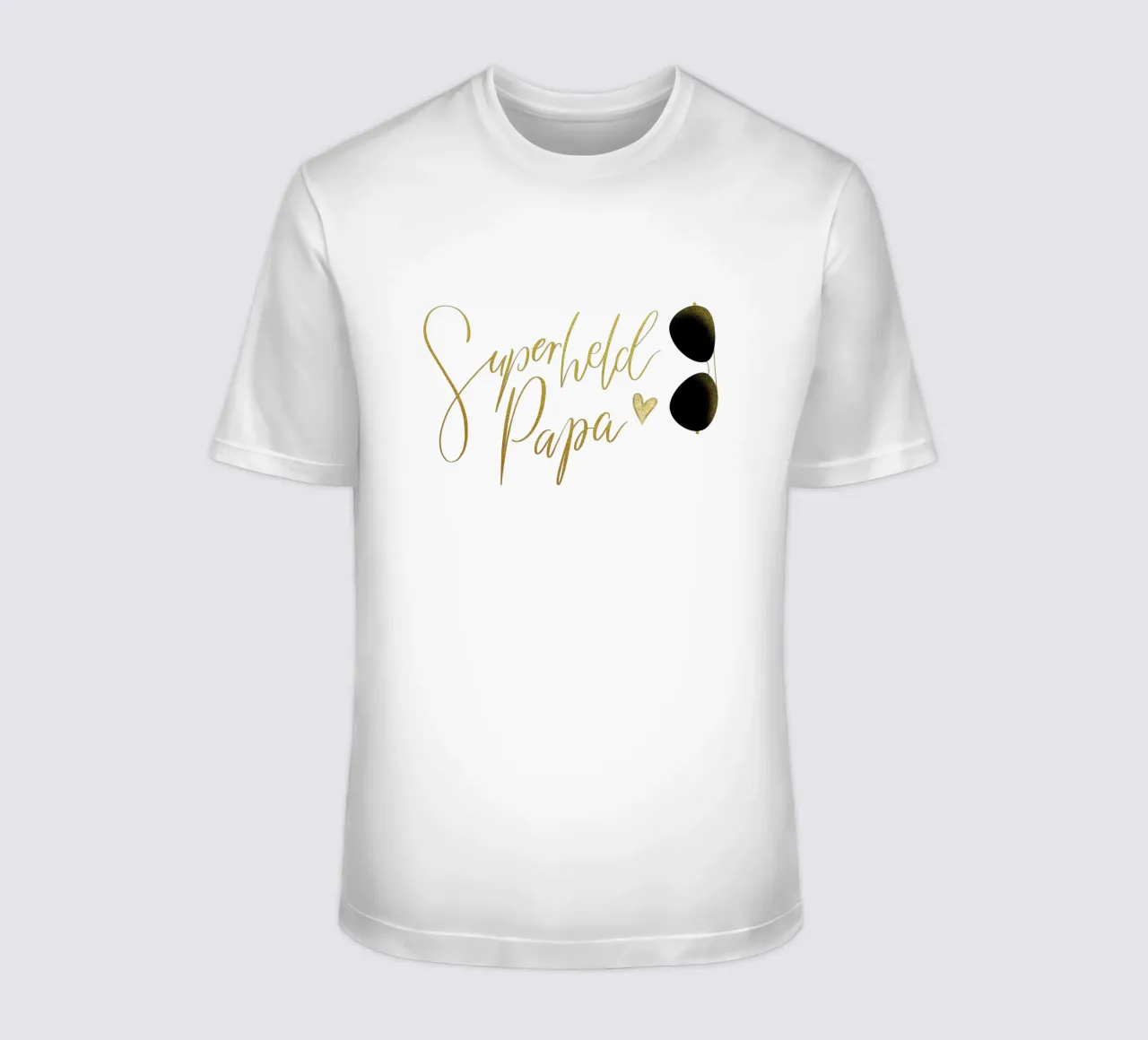 Superheld vader. Personaliseer je ontwerp voor je vader. t-shirt van CalliLetters