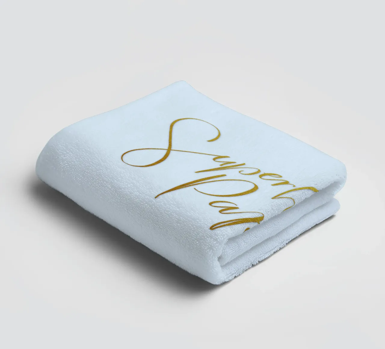 Papa super-héros. Personnalise ton motif pour ton papa. serviette de bain de CalliLetters