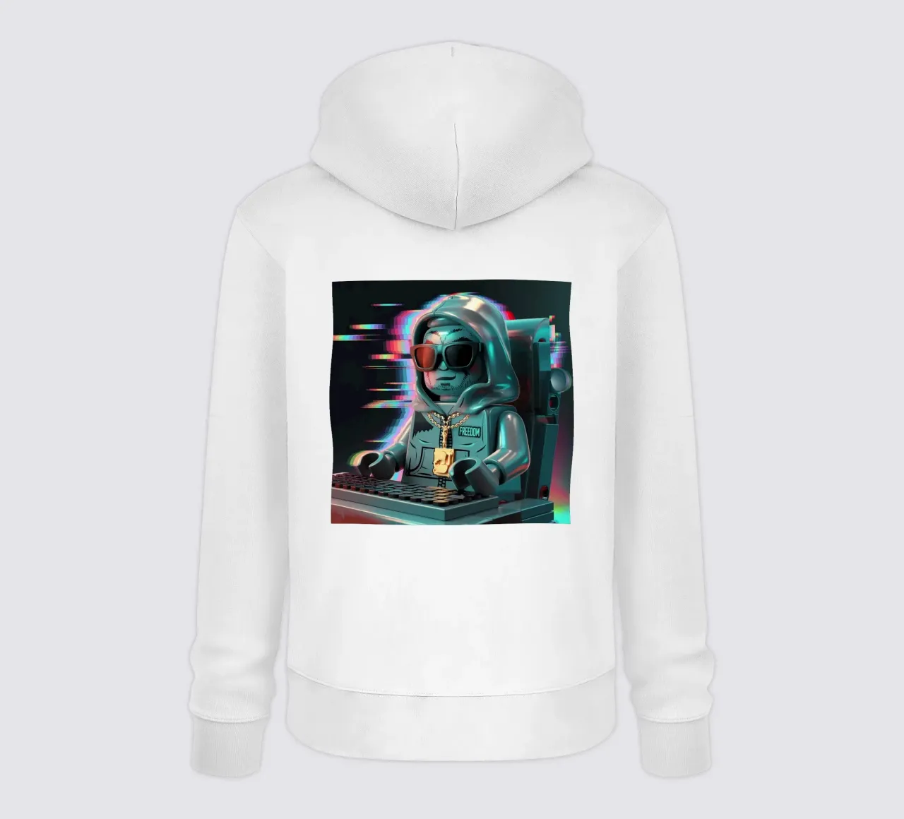 STILE DI VITA LEGO HACKER felpa con cappuccio da dinem