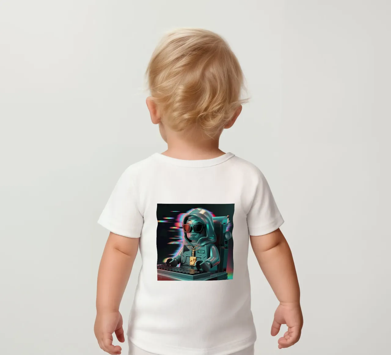 STILE DI VITA LEGO HACKER maglietta neonato da dinem