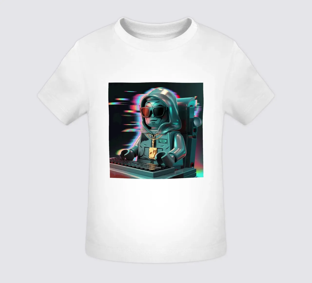 STILE DI VITA LEGO HACKER maglietta neonato da dinem