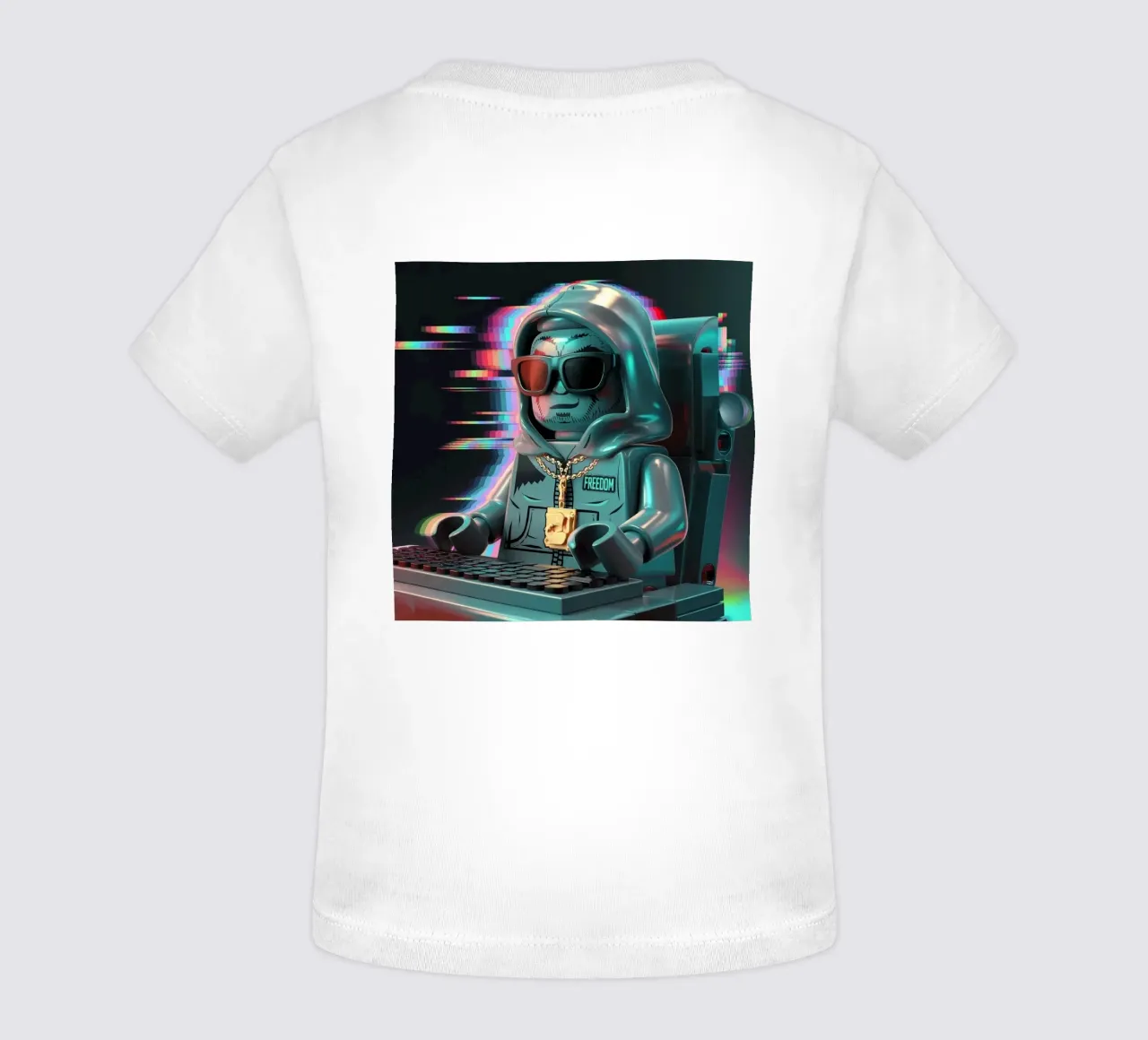 STILE DI VITA LEGO HACKER maglietta neonato da dinem