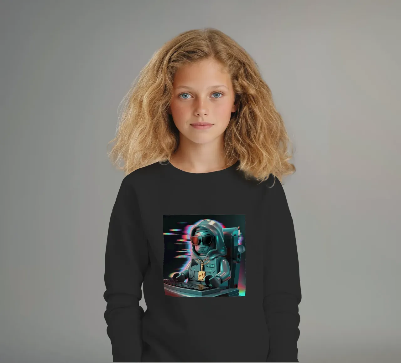 STILE DI VITA LEGO HACKER felpa bambino da dinem